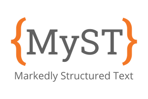 MyST parser logo